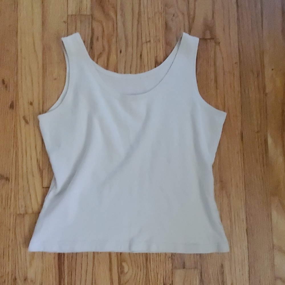 Cream tank top